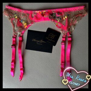 *RARE ITEM* Honey Birdette Candy Suspender/Garter, Size Medium